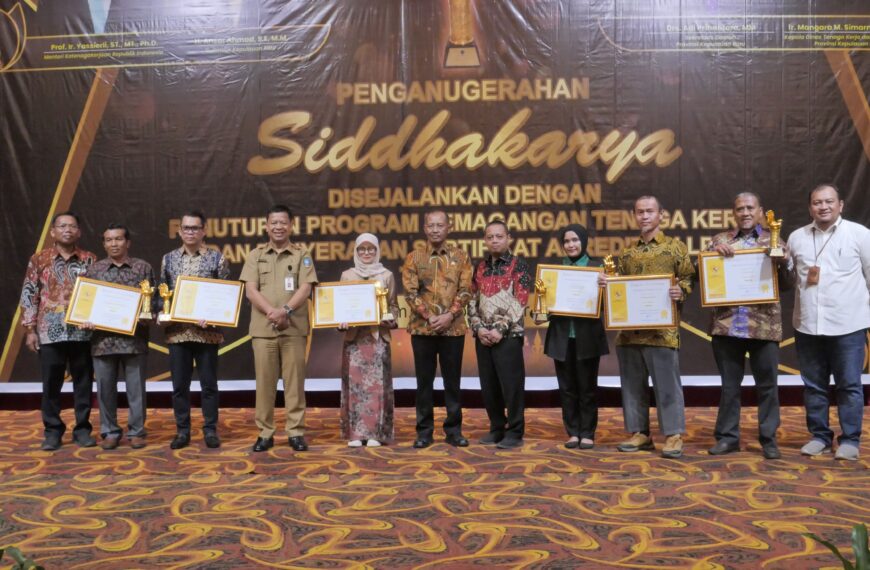 Penganugerahan Siddhakarya, Akreditasi LPK, dan Penutupan Pemagangan 2024…